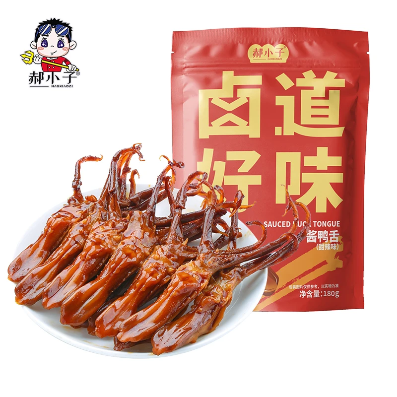 郝小子酱鸭舌180g