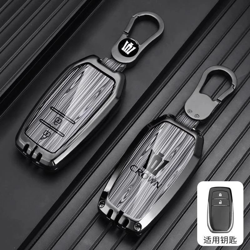 丰田皇冠陆放钥匙套2024款12/13/14/15/17/18款老款皇冠改装包扣