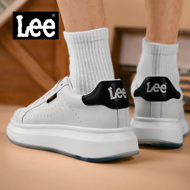 Lee开车男鞋爆款2025新款休闲鞋秋冬季小白鞋百搭鞋子男款板鞋潮