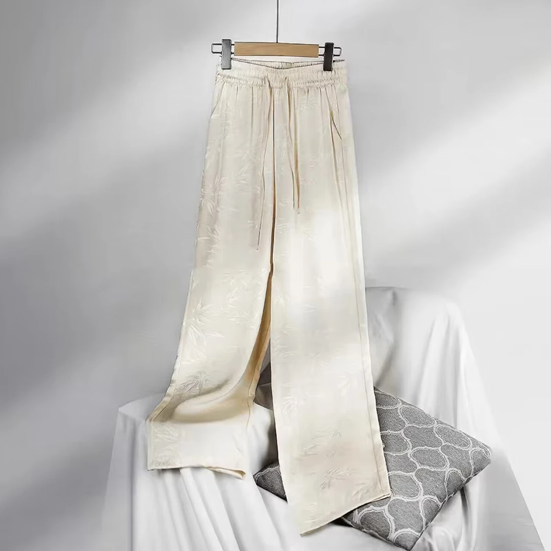 9026款竹报平安阔腿裤