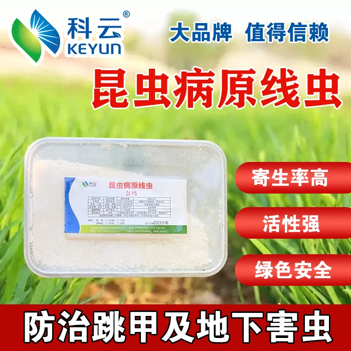 昆虫病原线虫粉剂天敌昆虫生物防治韭蛆跳甲蛴螬韭菜地下害虫菌菇