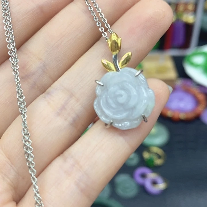 翡翠颈饰未镶嵌时尚38