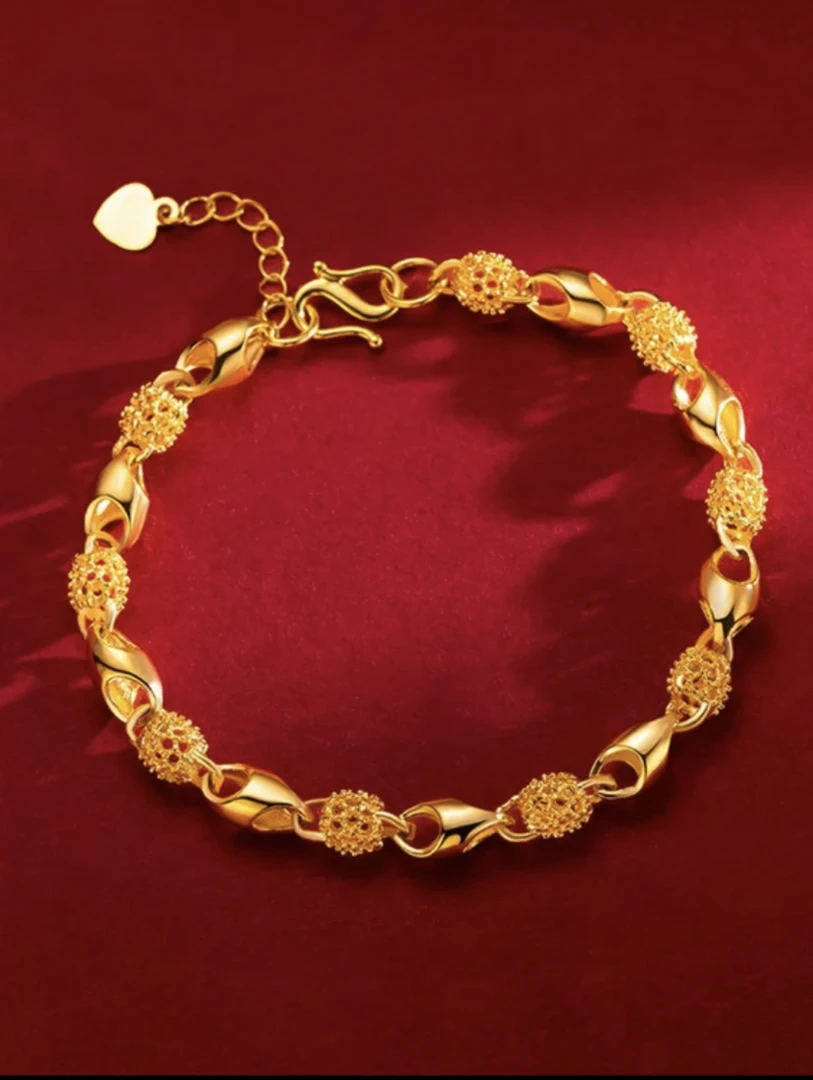 合金手链  2024新款女士（玲珑手链）轻奢精美潮流百搭潮流大气