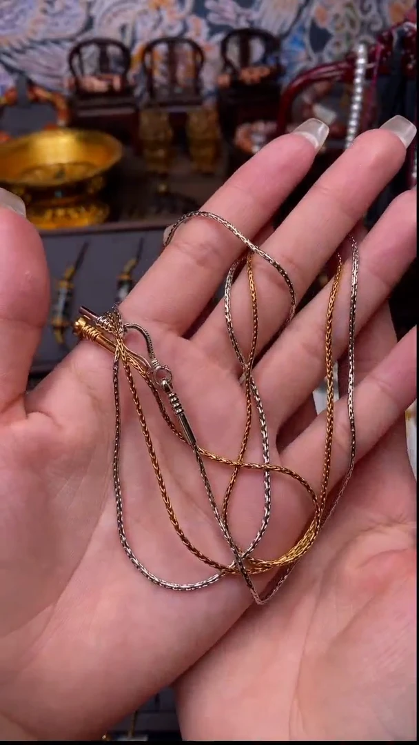 【闪购商品】玛瑙/玉髓颈饰未镶嵌万能链（多样性发货）颜色备注