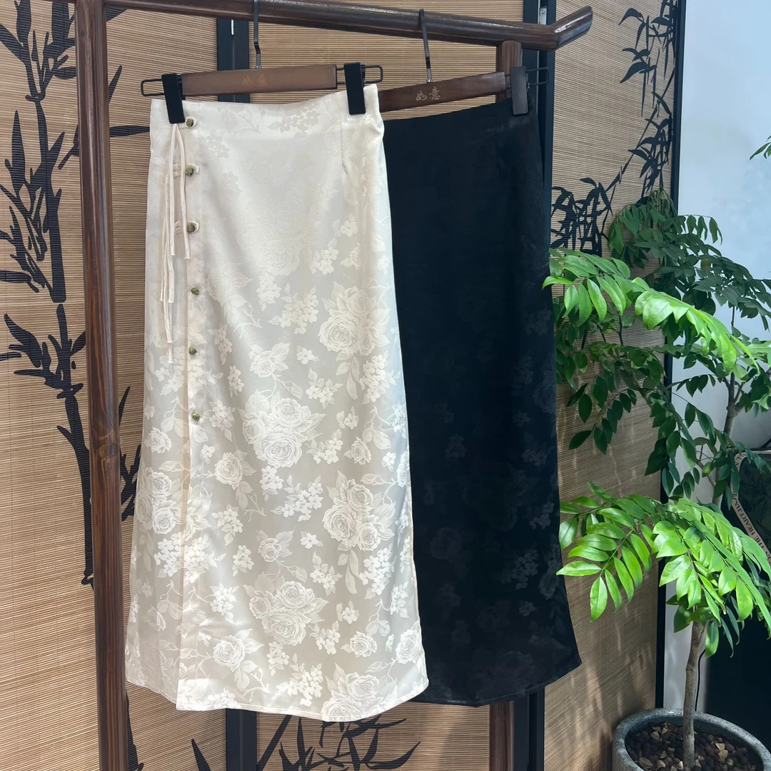 【玫瑰故事】如意馆新款国风设计款半身裙