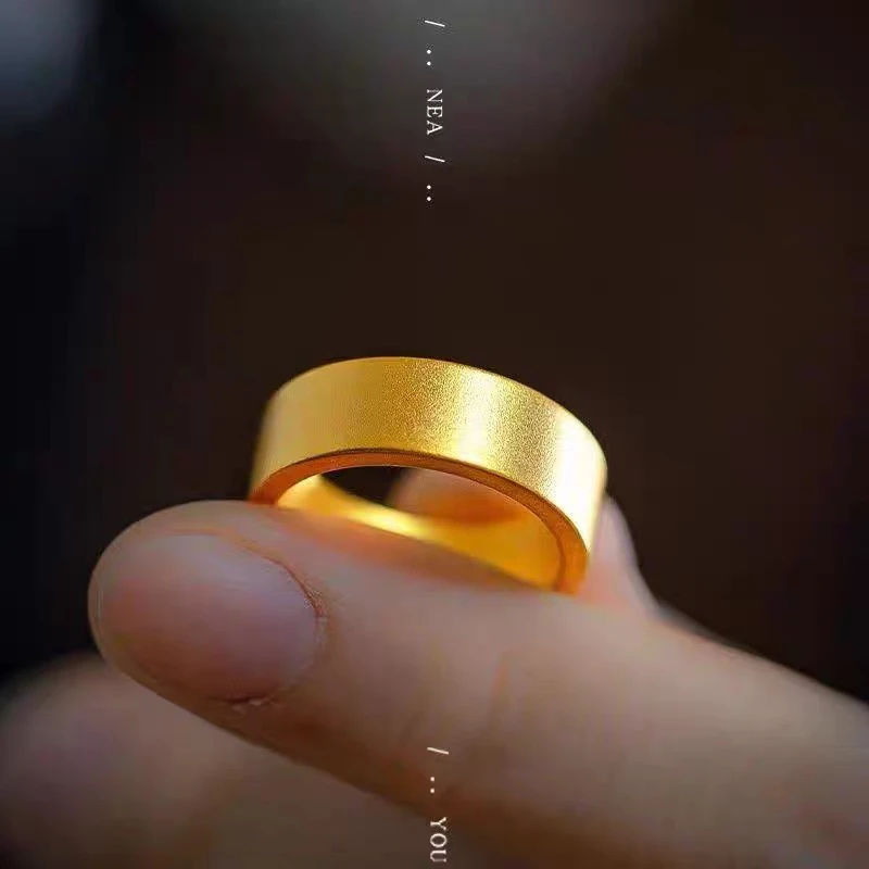 合金戒指 平安无事板戒