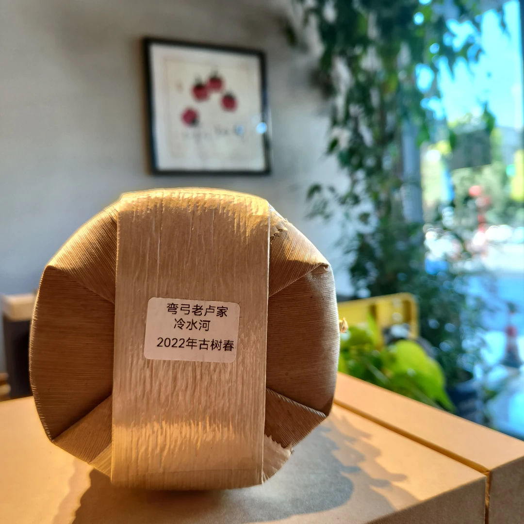 22年冷水河古春100克卢总家云南茗片普洱茶生茶