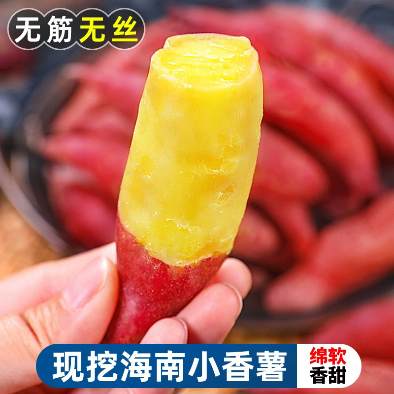 【软糯香甜】海南小香薯3/5斤红薯小香薯番薯山芋地瓜手指薯蔬菜