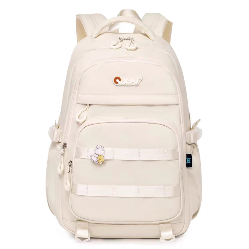 七星狐初中生书包女大容量简约风中学生减负背包小学生三到六年级