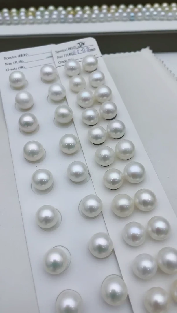 【闪购商品】淡水珍珠耳饰银S925镶嵌A8商品多样性发其一