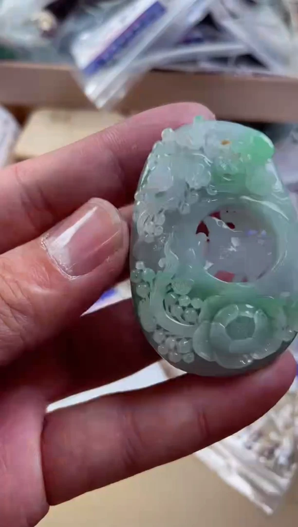 【闪购商品】翡翠颈饰未镶嵌严选好料    不含绳子 2110