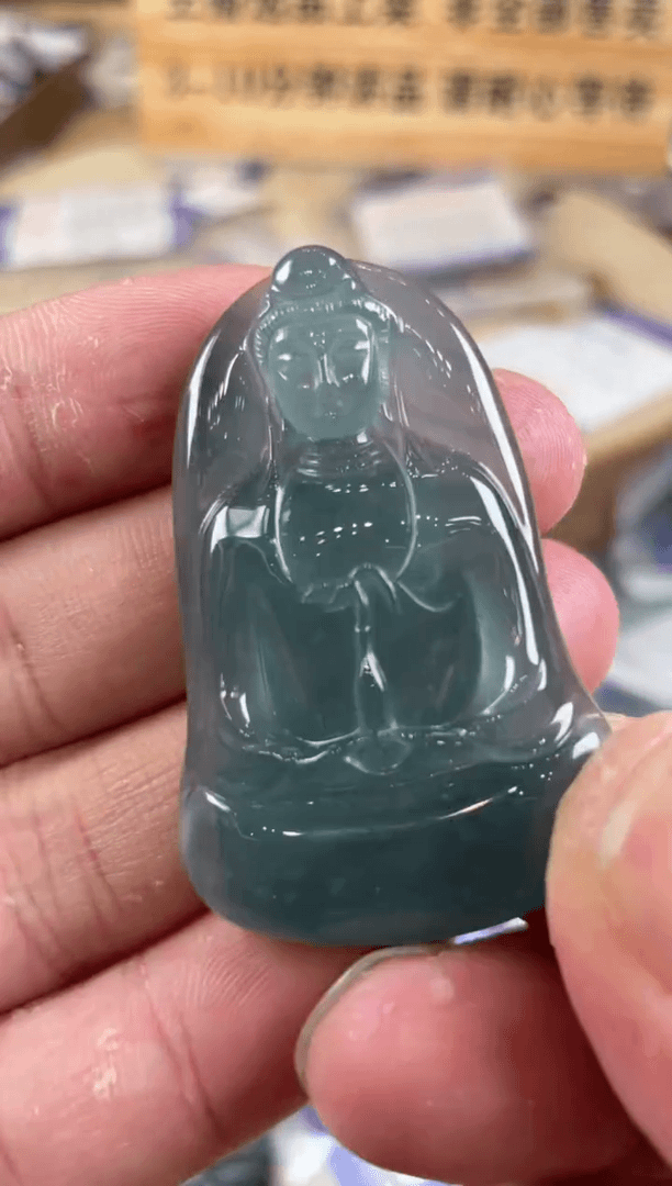 【闪购商品】翡翠颈饰未镶嵌严选好料    不含绳子 8871