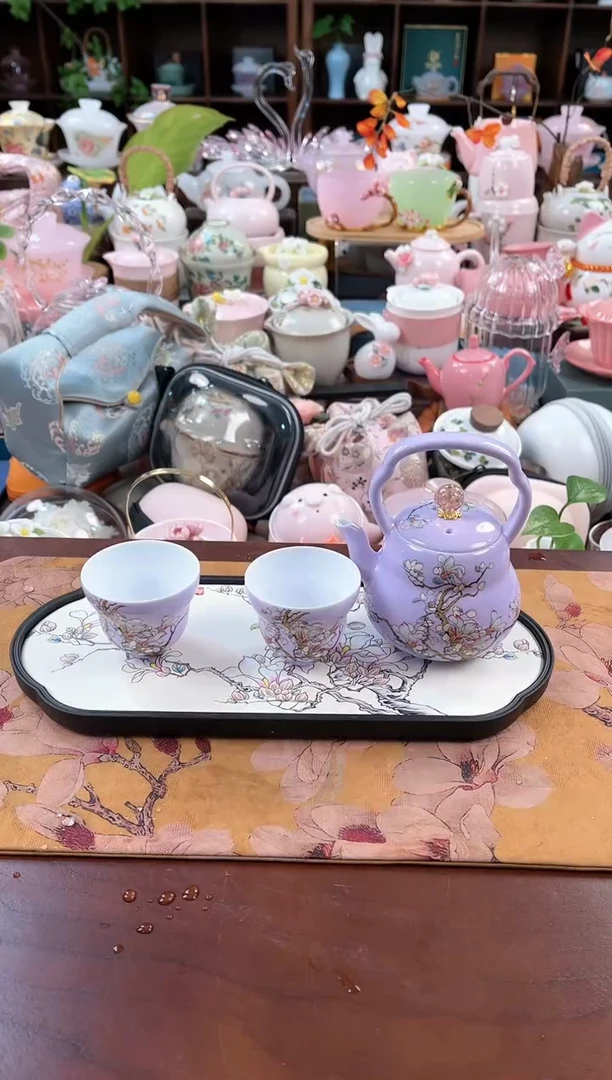 【闪购商品】瓷片茶具：库存仅剩1件
