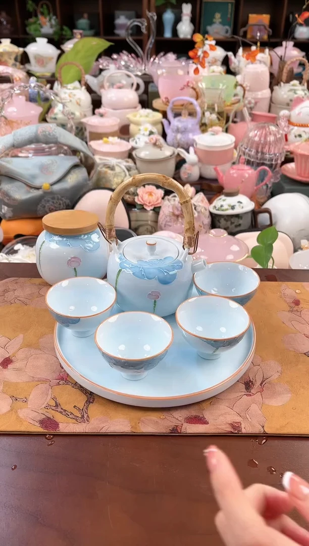 【闪购商品】瓷片茶具：库存仅剩1件