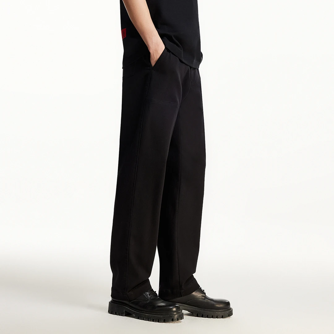 【商场同款】杰克琼斯秋季新款男士裤子时尚基础百搭锥形休闲裤潮