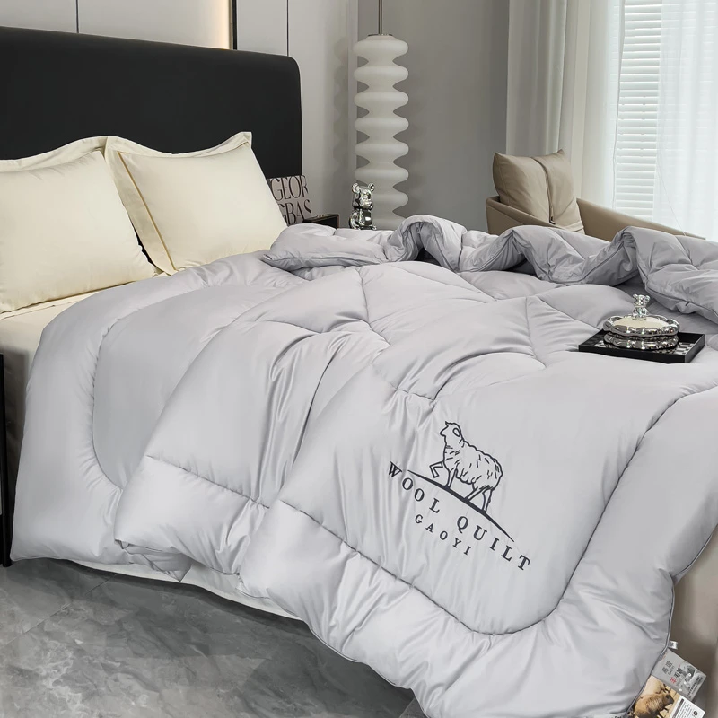 正品澳洲羊毛被百分百纯羊毛填充加厚冬被
