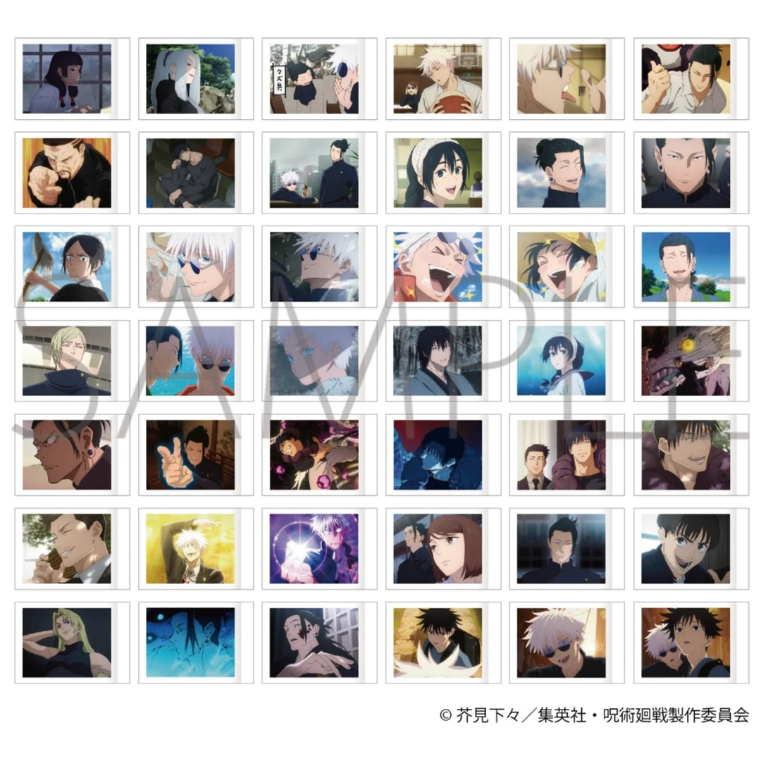 咒术回战拍立得盲盒 咒术回战怀玉玉折第四弹相卡 Movic日谷正版