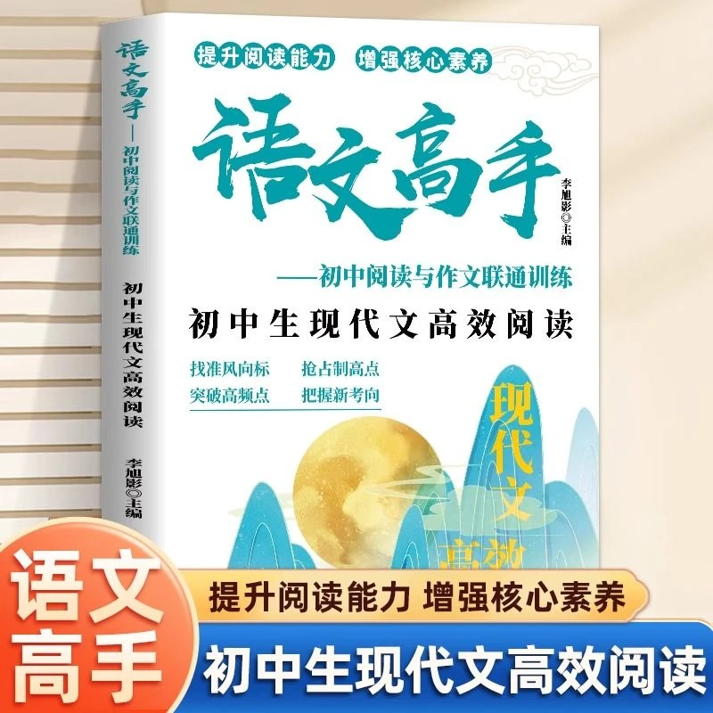 语文高手初中阅读与作文联通训练  初中生现代文/文言文 高效阅读
