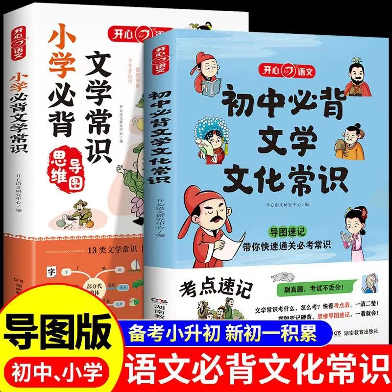 2023版小学 初中必背文学常识语文基础知识大全1-6年级通用一本书