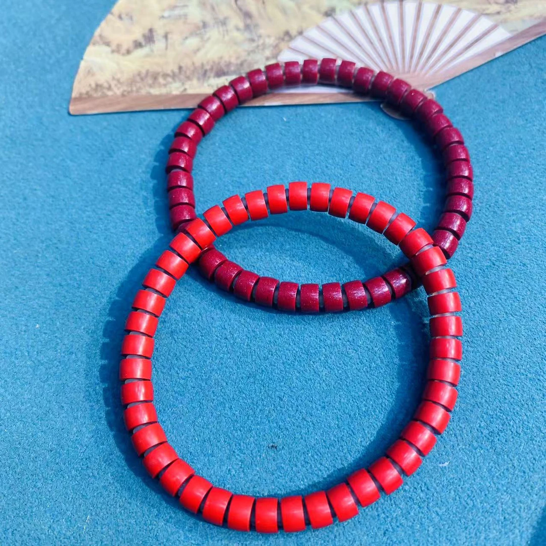 含辰砂工艺品精品朱砂新款女士直切手链