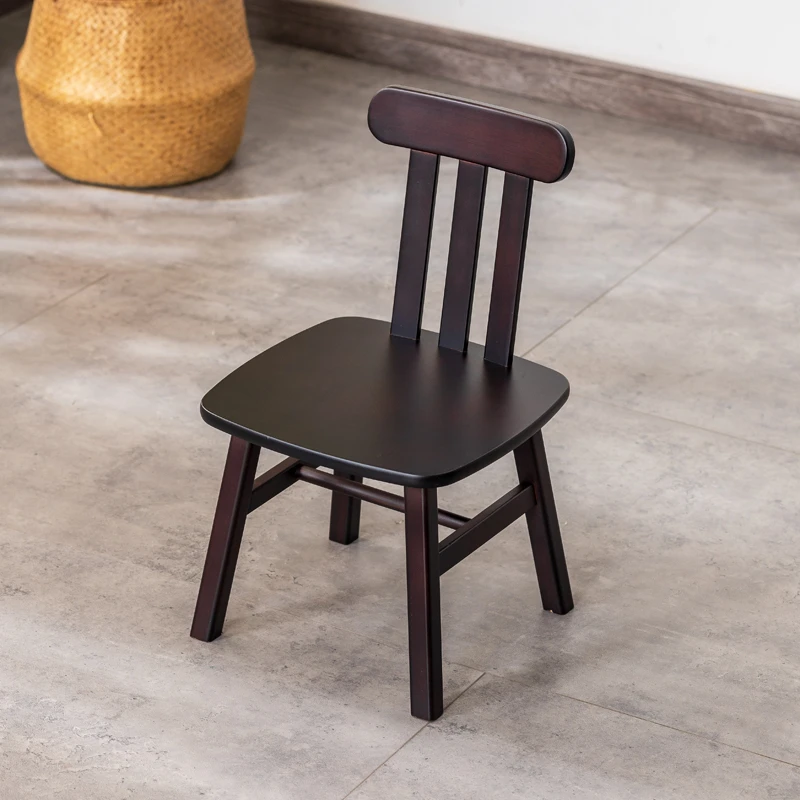 买一送一【中式小巧靠背椅】客厅家用简约餐厅靠背凳卧室换鞋凳子