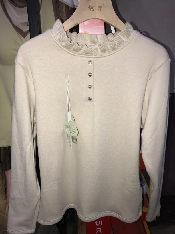 女款韩版立领保暖加厚上衣