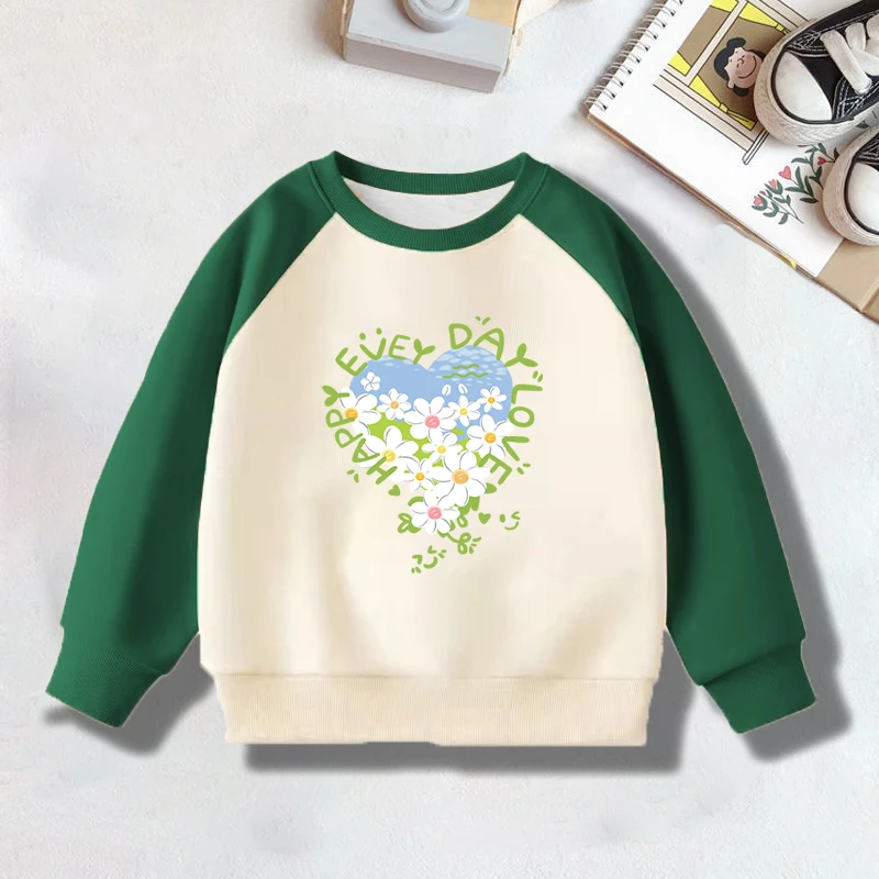 儿童卡通卫衣男女童宝宝秋冬季打底上衣2023年中小童洋气套头上衣