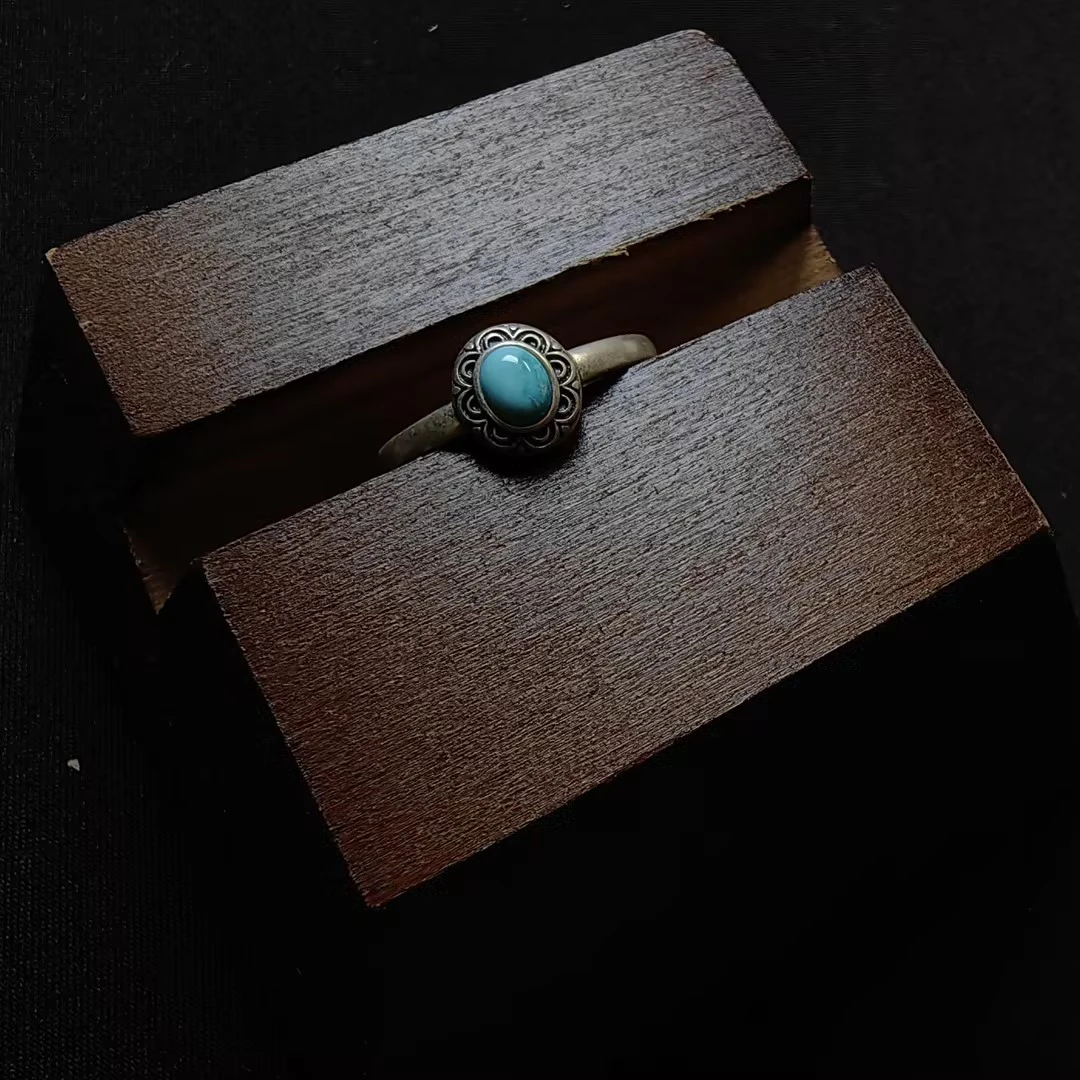 925银亚克力戒指 密境S925戒指