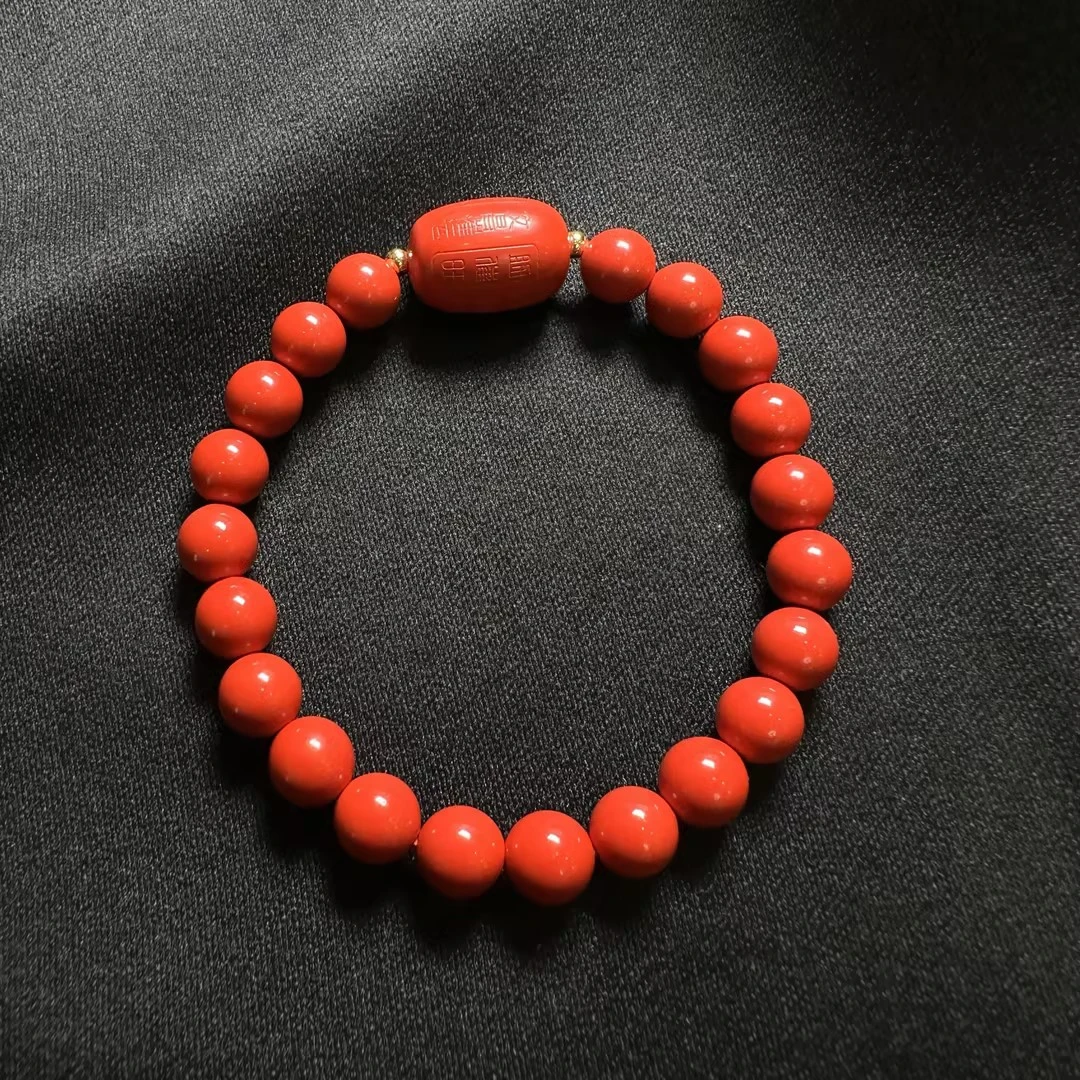 含辰砂工艺品文昌朱砂手串