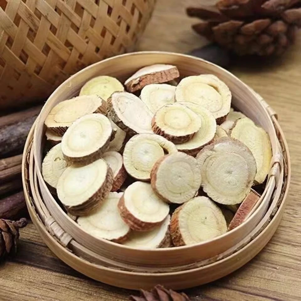 甘草片特级甘草圆片精选内蒙红皮甘草天然无硫甘草片泡水批发