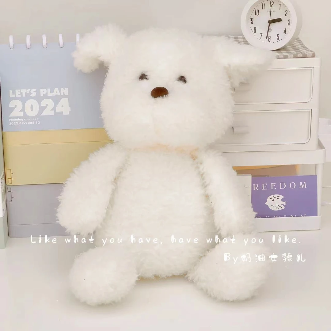 可爱蹦跶小狗抱枕公仔毛绒玩具狗狗布娃娃男女生床上睡觉抱床搭