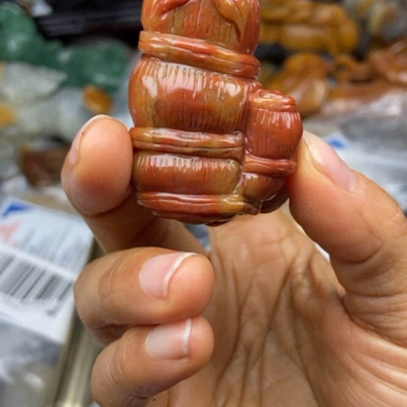 【闪购商品】石英质玉（黄龙玉）颈饰未镶嵌