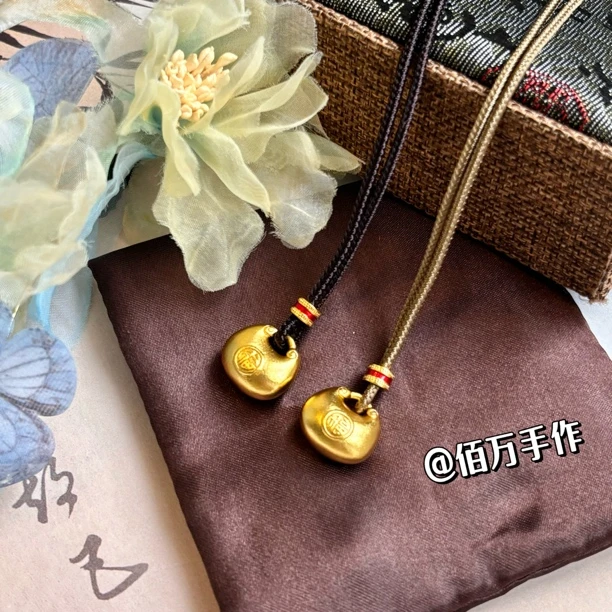 铜合金吊坠 【佰万手作】‘福气满满’吊坠项链
