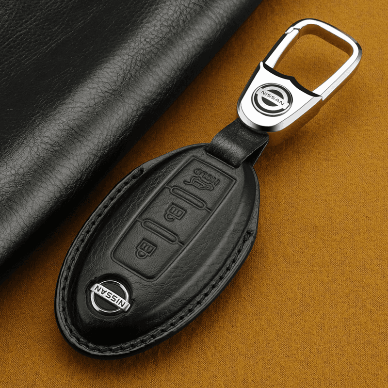 专用于日产钥匙套真皮天籁奇骏轩逸楼兰逍客途乐汽车钥匙包扣壳女