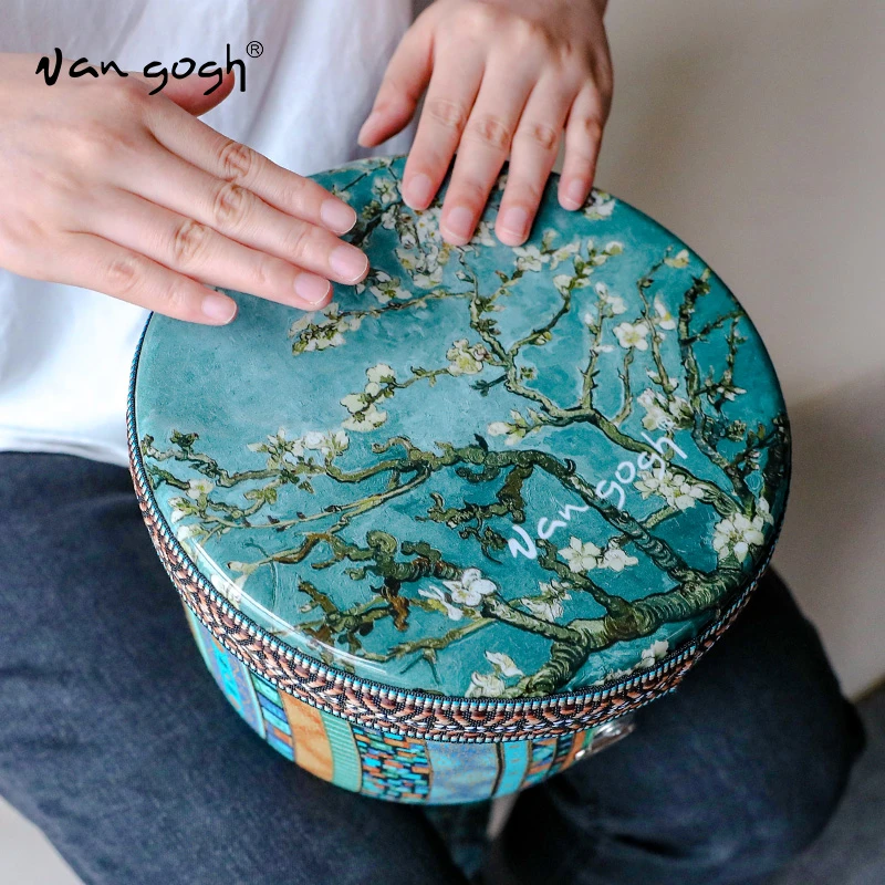 VanGogh非洲鼓8寸手鼓杏花经典系列碳纤维乐器