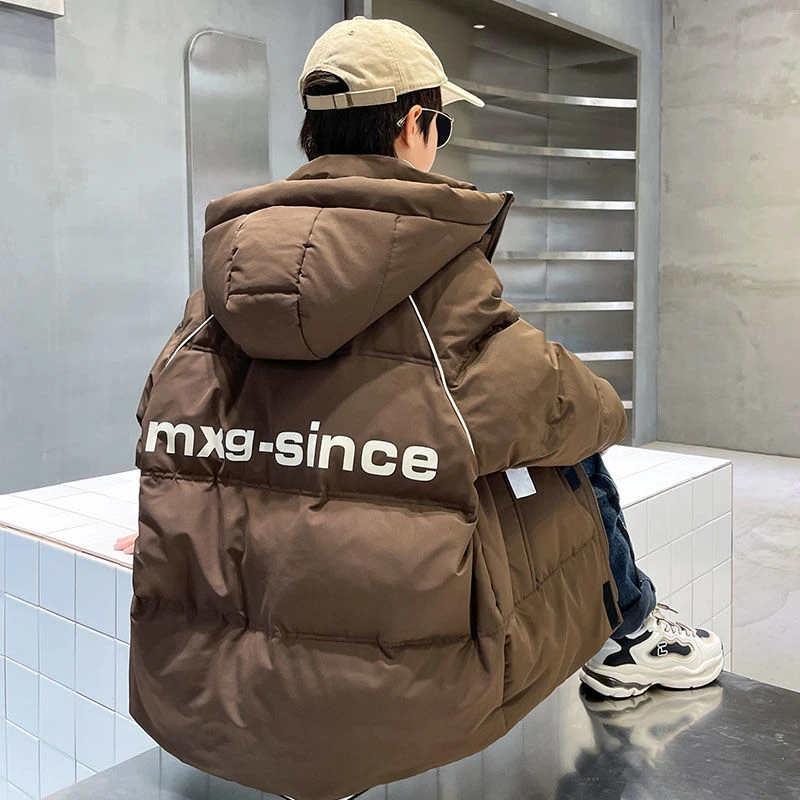 男童羽绒服2024新款儿童装中大童男孩中长款冬季加厚外套白鸭绒潮