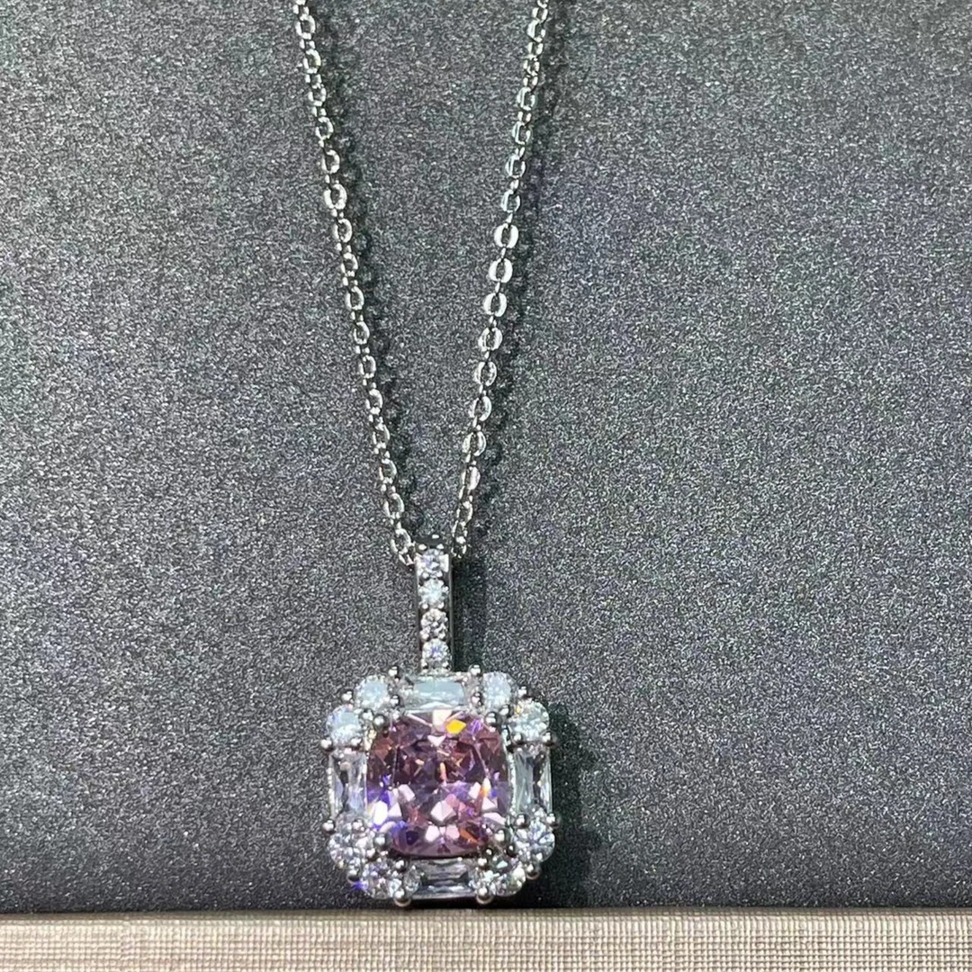 南非粉钻 吊坠xd45