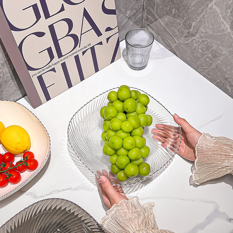 【享家】水果盘客厅家用2023新款茶几果盘高档轻奢前台糖LXF-JJ-267