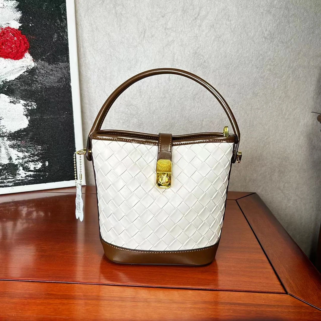 23504-1时尚百搭水桶包单肩女士托特包