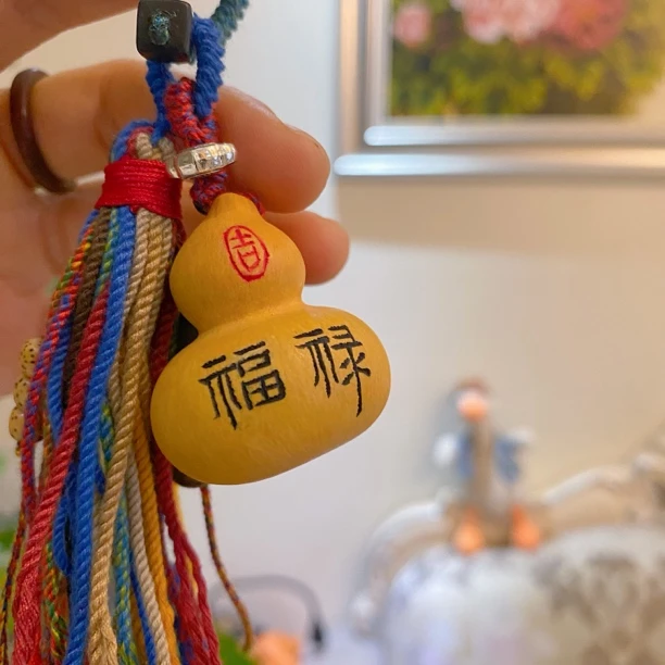 陸玖米的精品天然葫芦 小青椒文玩葫芦摆件盘玩葫芦