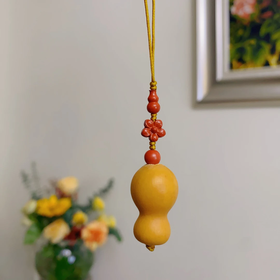 陸陸的精品天然葫芦手机挂件手机链钥匙链