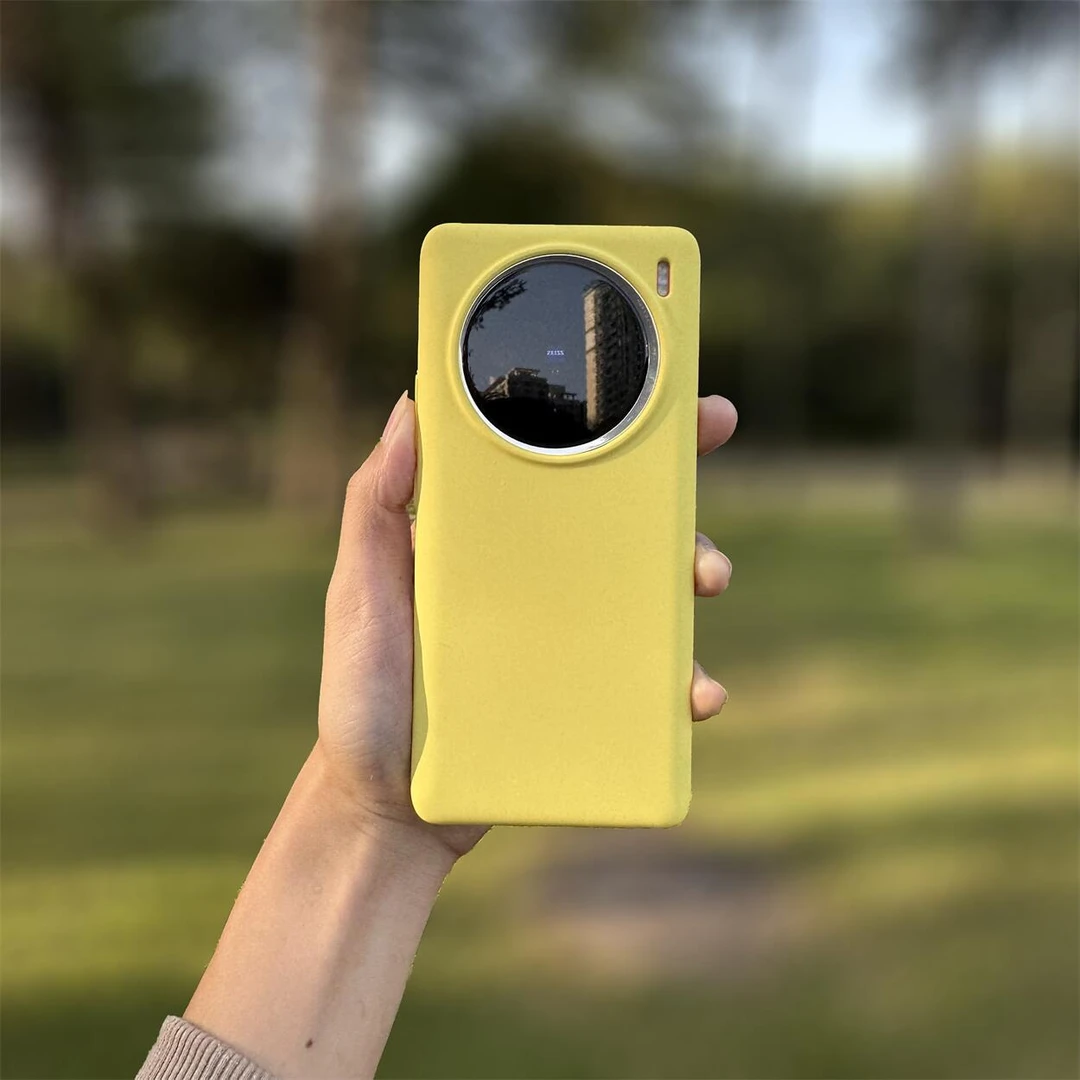 X100 Pro不发黄适用vivoX90S手机壳真液态硅胶全包防摔保护套X80