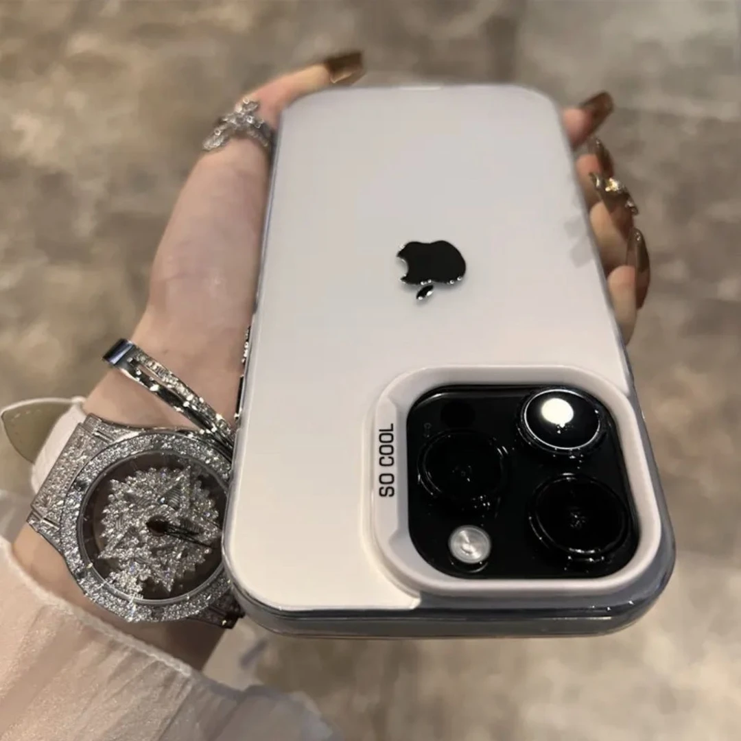 日韩极简钛灰色iphone15手机壳新款苹果15promax防摔/14/13/12/11