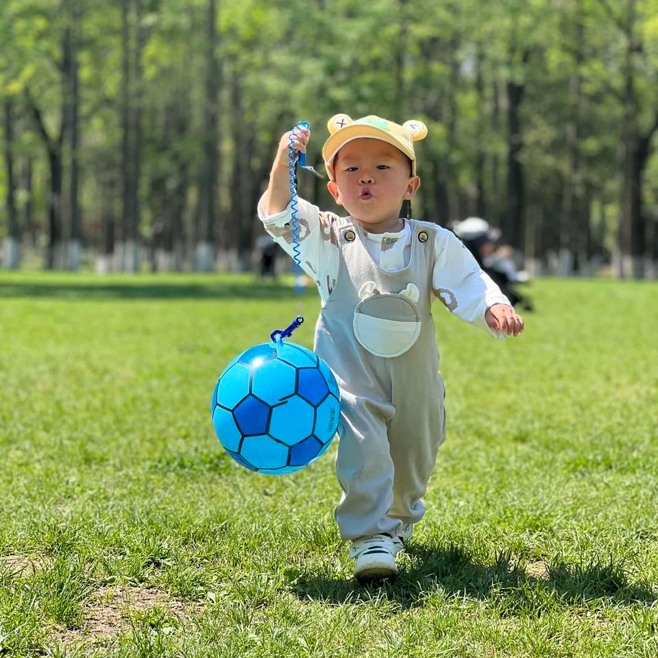 嘉怡贝儿宝宝背带裤子开裆/A类单层裤子幼童儿童裤子渐变丁达而风