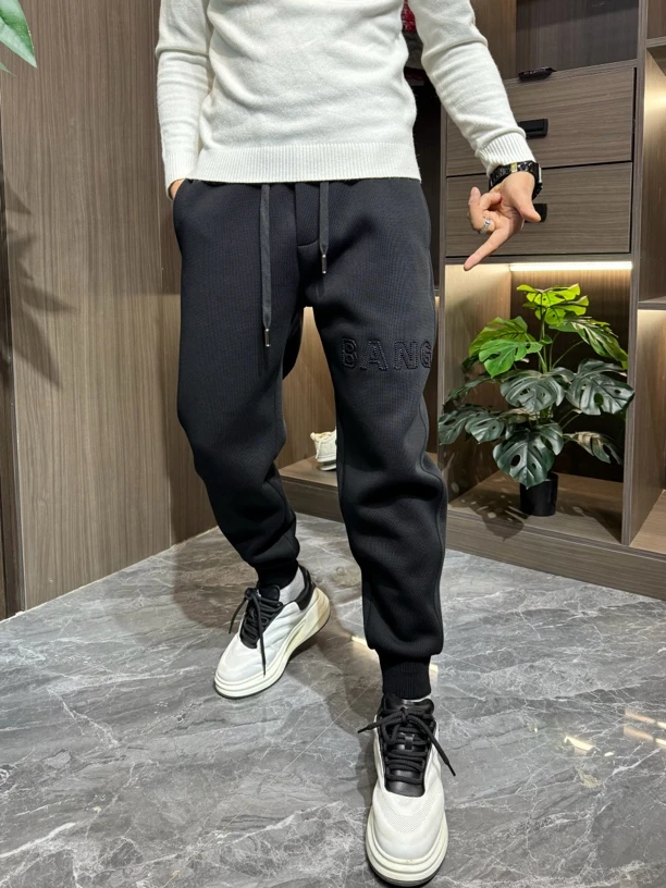 新品上新男士时尚休闲加厚百搭卫裤