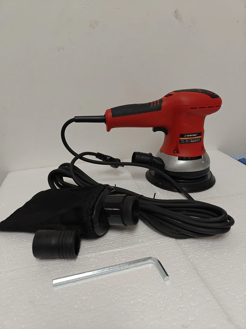 盛奇六寸电动干磨机打磨机吸尘打磨手持电动打磨电动干磨头