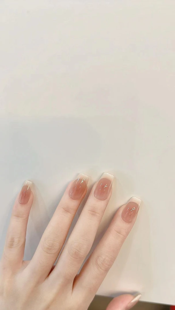 炑Nail - 清迈达令 - 酸奶白奶昔腮红款显白穿戴甲