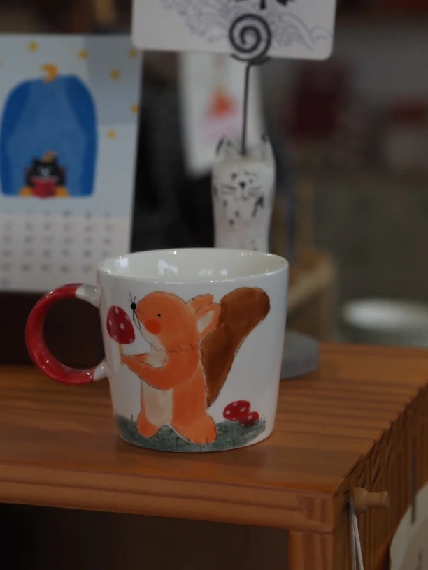 陈锅锅手绘手作咖啡杯茶杯水杯
