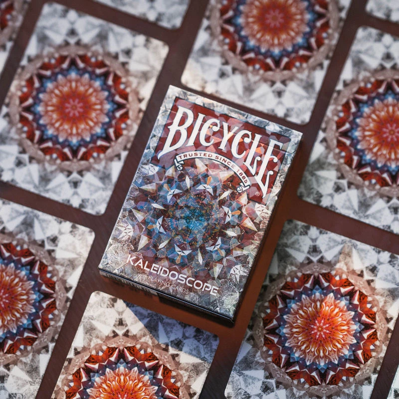 野猪校长Bicycle网红炫酷魔术花切高颜值万花筒单车扑克纸牌收藏