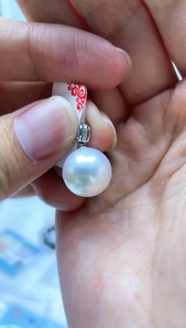 【闪购商品】海水珍珠颈饰18K金镶嵌2
